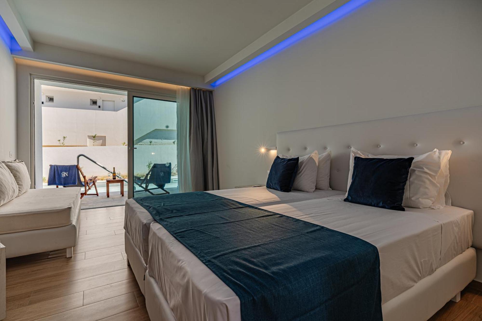 Magique Bleu Suites Tragaki Dış mekan fotoğraf